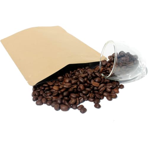 Coffee Bean Storage Bags, 100g Capacity, 10 Count, 130x210mm, Zipper Bags, Aluminum Bags, Stand-Up Bags, Kraft Paper Bags, Zipper Bags, Stand-Up Bags,