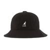KANGOL K5369 SCHWARZ Gewaschener Lässiger Fischerhut