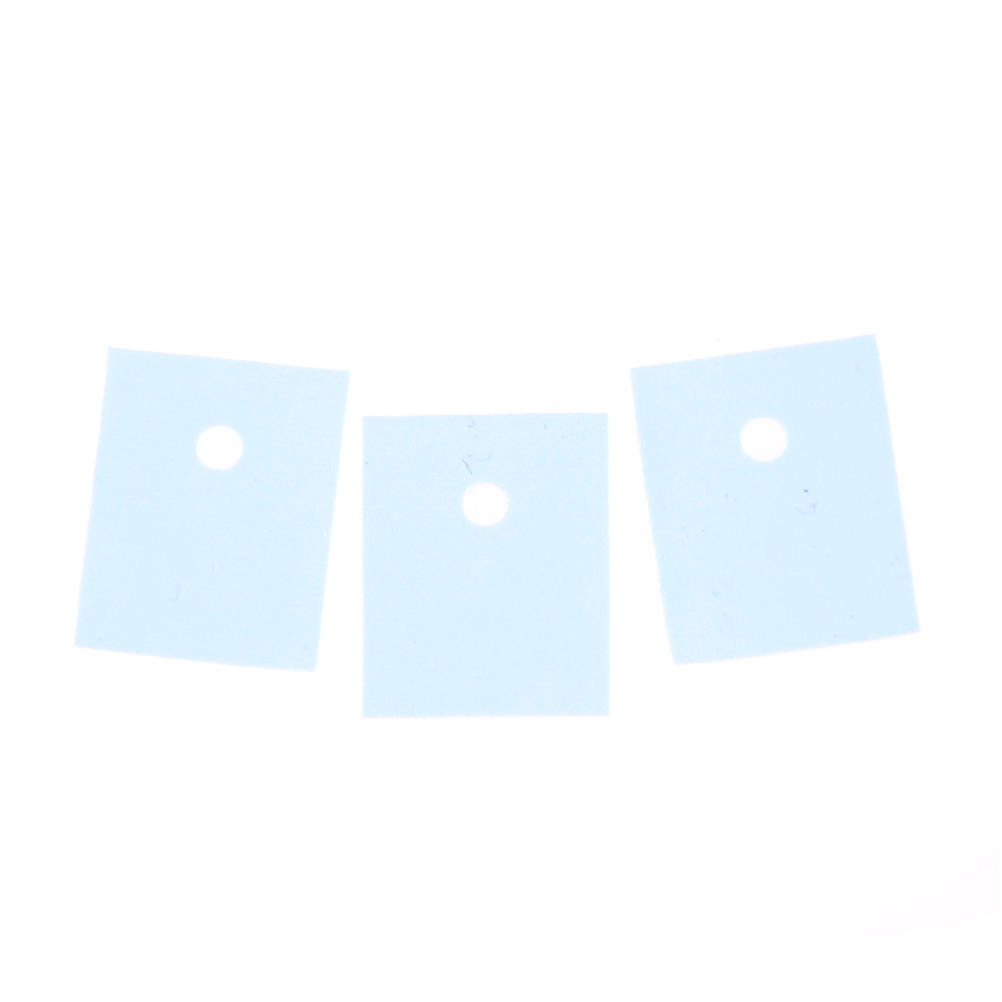 50 Pcs To-3P Transistor Silicone Insulator Insulation Sheet