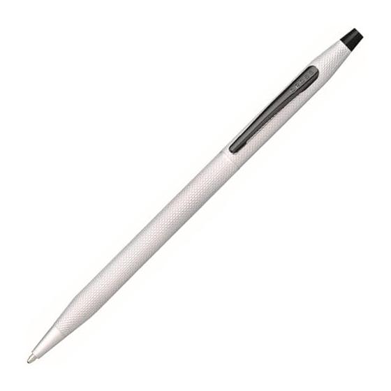 Cross Classic Century Brushed Chrome Ballpoint Pen, Medium Point, Gift for Father s Day, Promotion