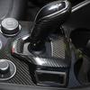 Dry Carbon Fiber Car Gear Shift Panel Frame Trim Cover Replacement For Alfa Romeo Giulia Stelvio 2020 2021 Interior Accessories