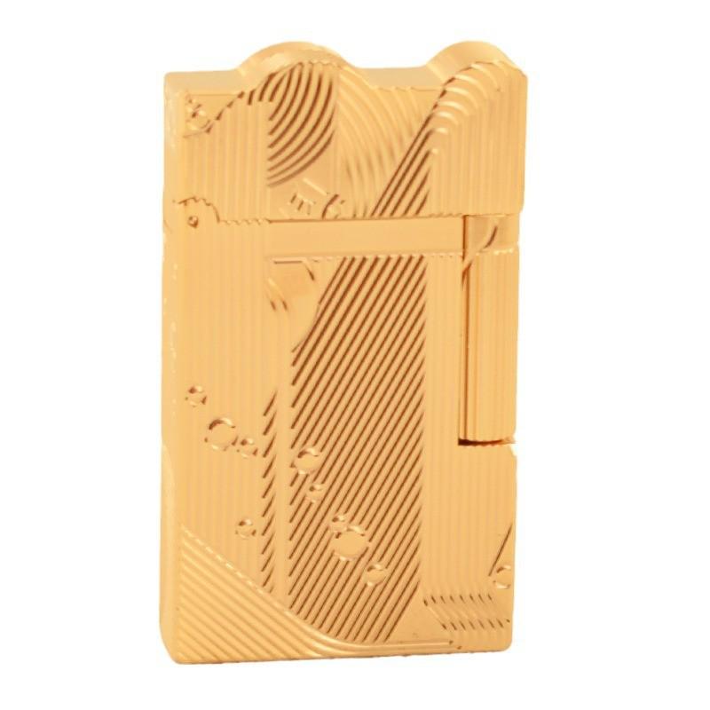 **New Good Luck Retro Flint Lighter**: Creative Side-Slip Ignition with Old-Fashioned Charm