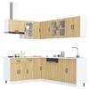 VidaXL Ensemble D'armoires De Cuisine 11 Pcs Lucca Bois D'ingénierie 3314894