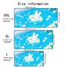 Cute Rabbit Mouse Pad Gaming Keyboard Desk Mat Office Soft Non-Slip Rubber Carpet Mice Pad New Anime Home Gamer Long Mousepad