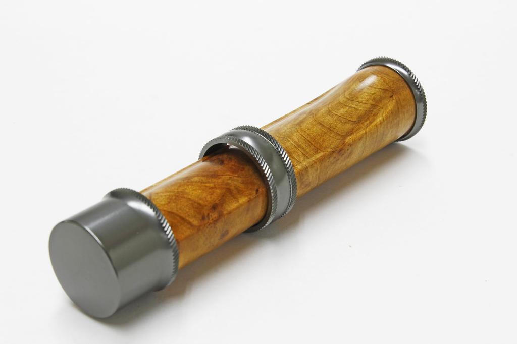 Burlwood Fly Reel Seat DS6BW-Gunmetal