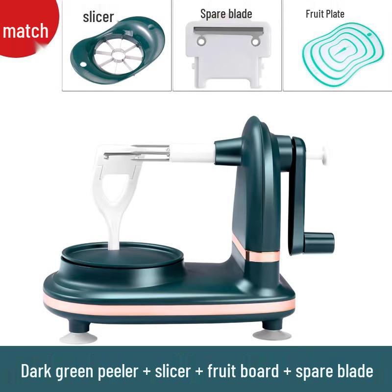Multifunctional Hand-Cranked Kitchen Apple and Fruit Peeler
