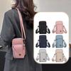 New Women Mobile Phone Bag Nylon Cell Phone Bag Coin Purse Strap Shoulder Bag Small Crossbody Bags for Women Wallet Travel Purse
