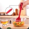 2Pcs Silicone Scoop Long Handle Soup Scoop Salad Mixing Spoon Heatresistant Cooking Spoon Nonstick Tablespoon Cooking Utensils