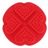 DIY Waffle Mold Reusable Silicone Muffin Cake Mould Baking Utensil Kitchen Accessory(4Grid