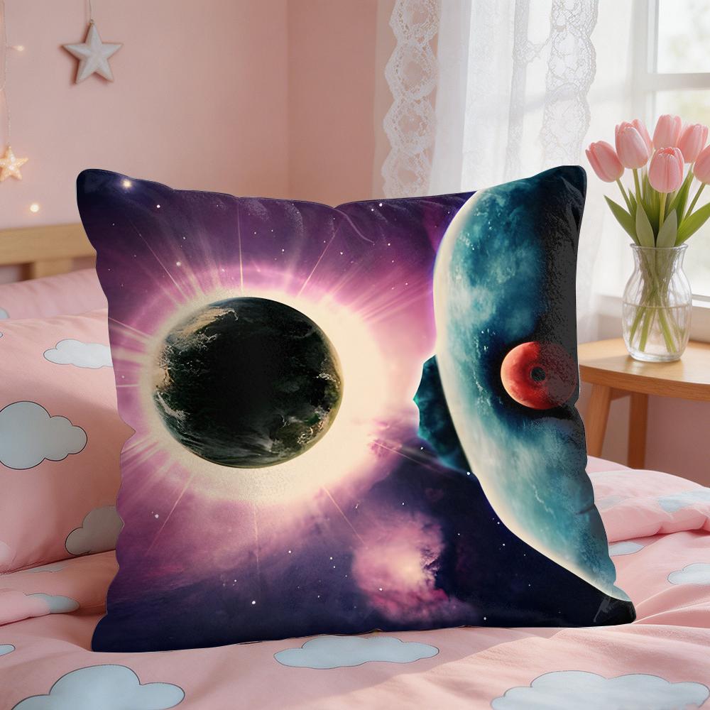 Fantastic La Planete Sauvage Cushion Cover Square Short Plush Pillow Case Living Room Sofa Home Decor Funda X