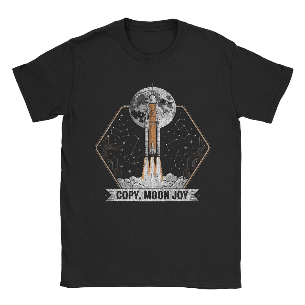 Unisex Unisex Copy Moon Joy Minimal Full Moon Space T Shirts Cotton Clothing Amazing Short Sleeve Tee Shirt Plus Size TShirts