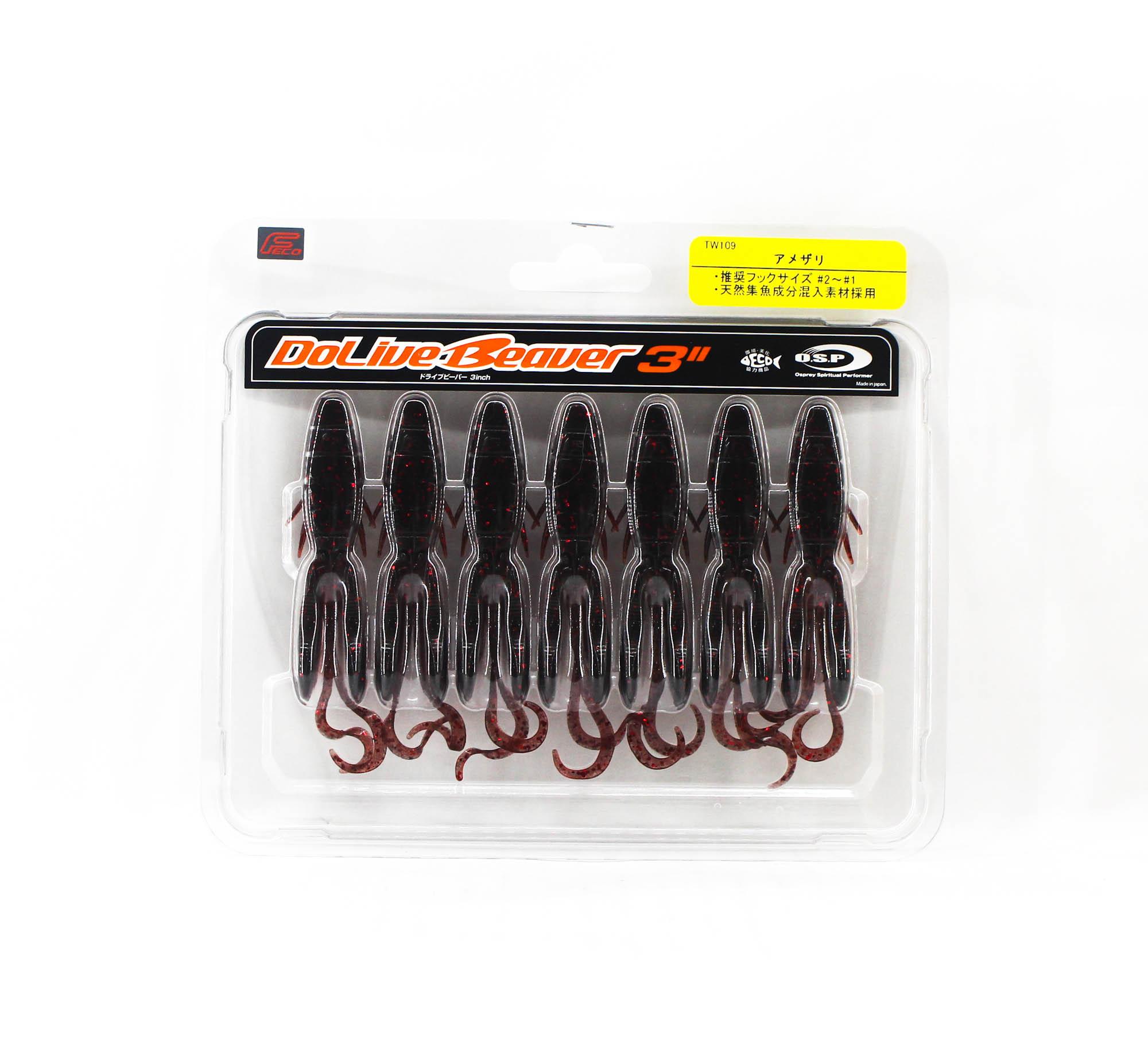 

Мягкая приманка OSP Dolive Beaver 3 дюйма TW-109 (7165)