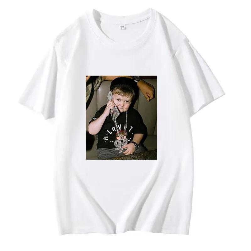 Men Tees Shirts Fasiom Funny Streetwear Tops Hasbulla Fighting T Shirt Russia Classic Mini Khabib Blogger Graphic Women T-shirts