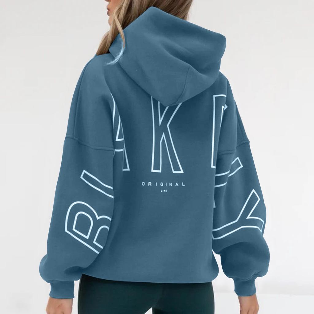 Hooded Sports Tracksuit Unisex Running Outfits Long Sleeve Pullover Hoodies Sweatshirt