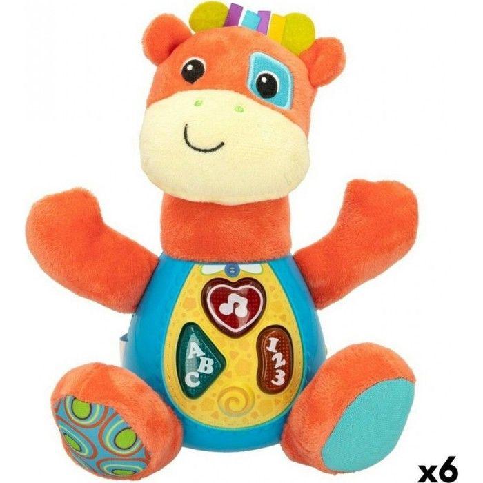 NC Plysj med lyd Winfun Giraff 18 X 19 X 8,5 Cm (6 Enheter)