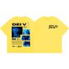 Rapper Dei V Album Merch Tshirt Unisex Unisex Fashion Hip Hop Vintage Short Sleeve T Shirt High Quality Cotton Oversized Tshirts