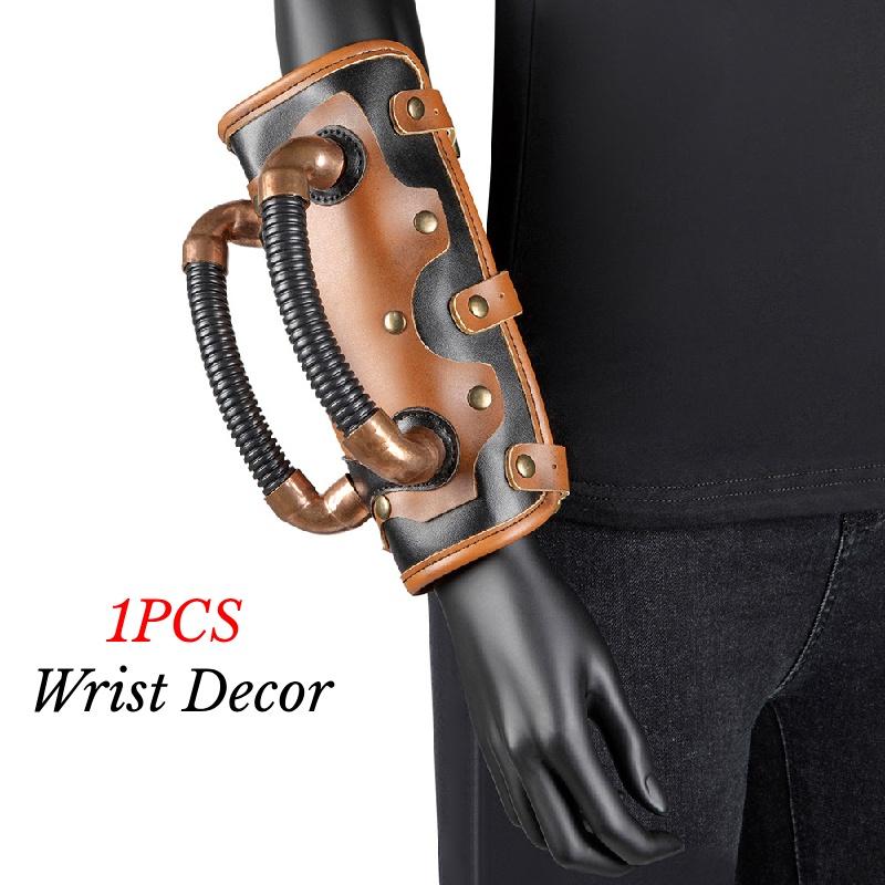 Gearduke Steampunk Cosplay Medieval Retro Knight Arm Bracelet Wristband Unique Design!