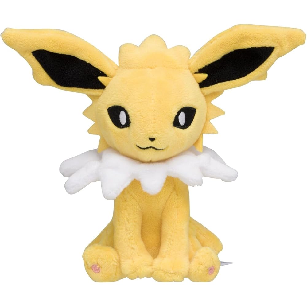 Pokmon Center Original Pokmon Fit Stuffed Toy Jolteon 16.5x14.5x8 cm Plush Toy