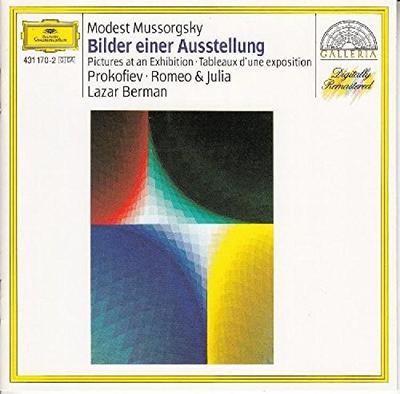 CD MUSSORGSKY, PROKOFIEV; BERMAN - Pictures At an Exhibition  4311702 Deutsche Grammo Japan Classical Used