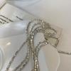 French Fragment S925 Sterling Silver Layering Chain - Versatile Fashion Ancient Style Sparkling Sweater Chain