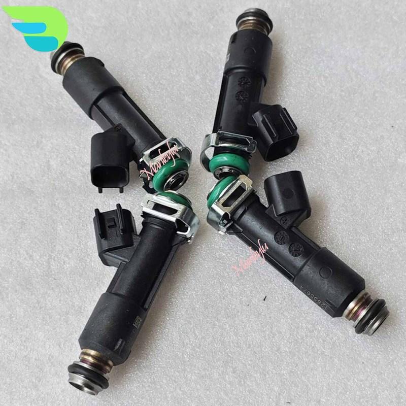 4 szt. Oryginalny wtryskiwacz paliwa 4 otwory Dla OPEL KARL VIVA 12655674 55490716 FJ1316