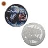 Monete Metalliche Commemorative Collezione Dinosauri, Intorno, Gioca con Medaglie Commemorative, Monete Attrazione Turistica
