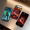 G-Game D-doom Phone Case For iPhone 17 16 15 14 13 12 Max Plus Silicone Black Cover