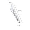 Non-slip Stainless Steel Kitchen Food Clip Crown Hollow Tongs Barbecue Steak Bread Clips Cooking Utensils