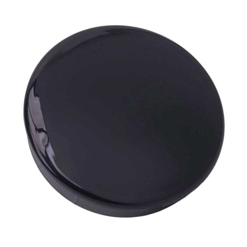 Replacement Boat Steering Wheel Hub Cap, Black Polycarbonate Center Cover for Uncovered, Missing, or Worn Hub Positions