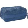 Trousse à crayons - SAFTA - Donald Denim - Triple compartiment - Résistante - Design unique
