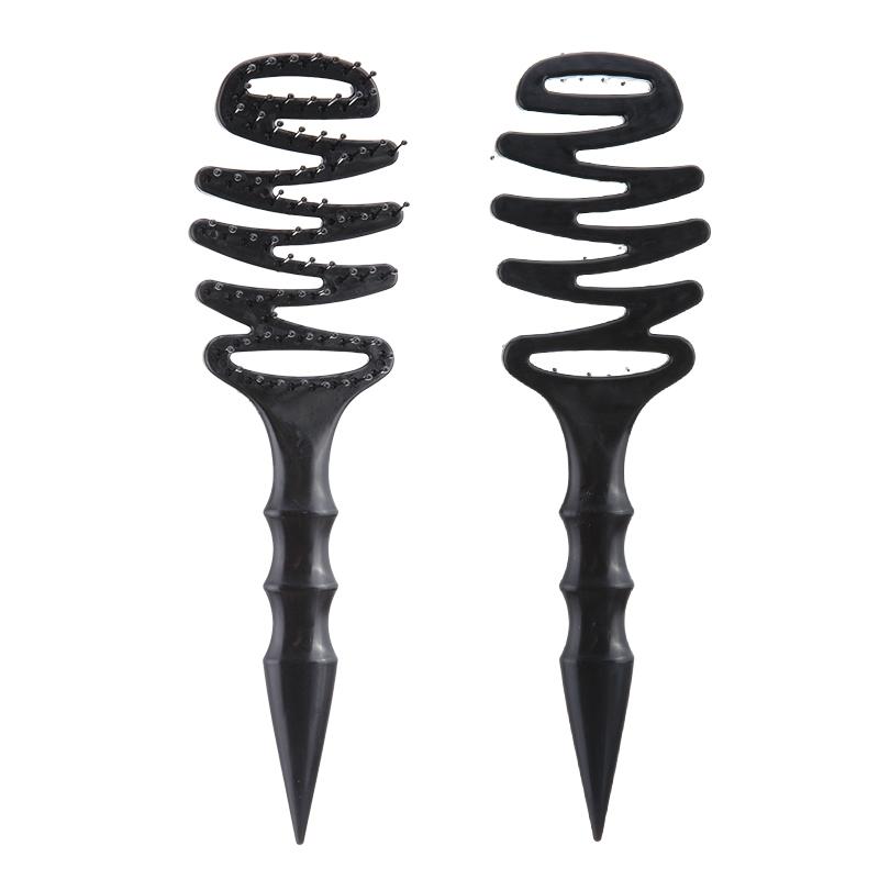 

1pcs Professional Curl Hairbrush Nylon Bristle Scalp Massage Comb Waterproof Anti-static Hairbrush Hair Beauty Tool Salon