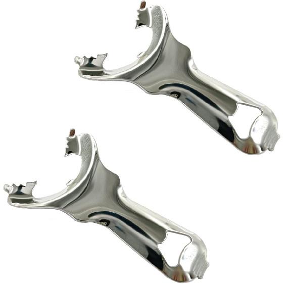 2 PCS Mason Jar Openers Professional Canning Jar Openers Jar Lid Openers Stainless Steel Multi-Purpose Mason Jar Lid Openers for Kitchen Outdoor