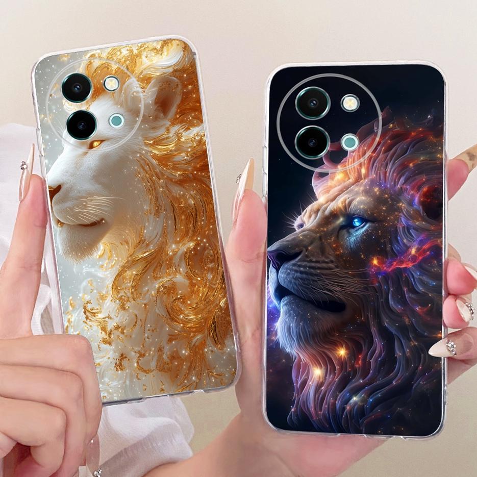 For Vivo Y38 5G Case Colorful Flowers Painted Cover Soft Slim Phone Case For Vivo Y58 5G V2355 Y 38 VivoY38 VivoY58 Fundas Coque