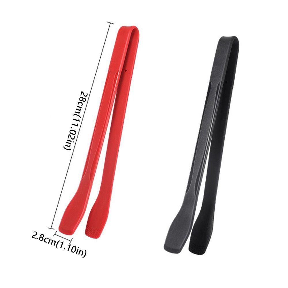 Anti-Slip Steak Tongs Heat Resistant Salad Tongs Meat Turner Kitchen Food Clip BBQ Grilling