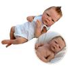 Lifelike 18-inch Reborn Baby Doll Handmade Silicone Body Safe And Non-toxic Perfect Gift For Kids