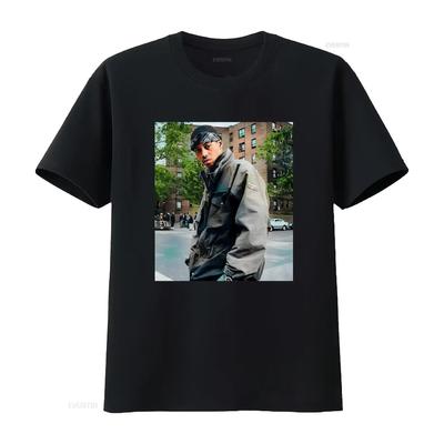 NAS T-SHIRT Rap-T-Shirt 90er Hip-Hop Größe S 5XL Baumwolle Vintage Gewaschen Lässige Streetwear Leicht Atmungsaktiv Oberteil Für Den Alltag