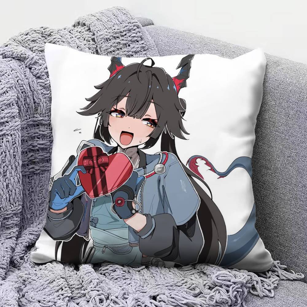 Chen Qianyu Arknight Endfield Home Sofa Cushion Covers and Aecorative Custom Pillow Covers
