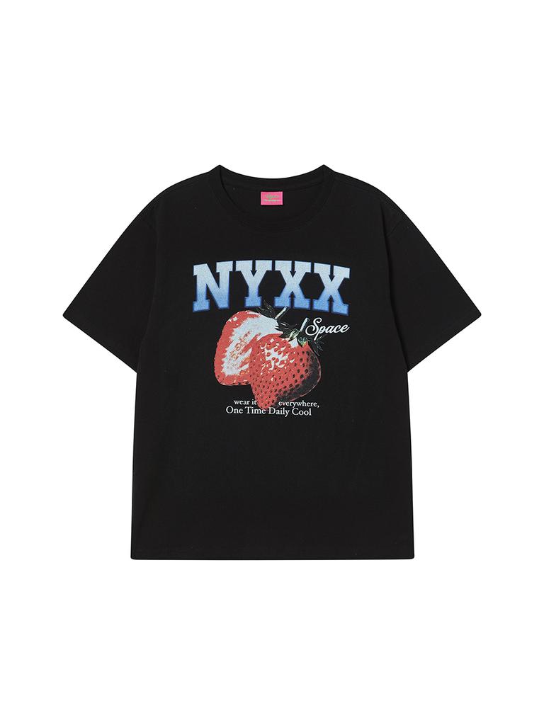 NYXX Strawberry Space Tee Black