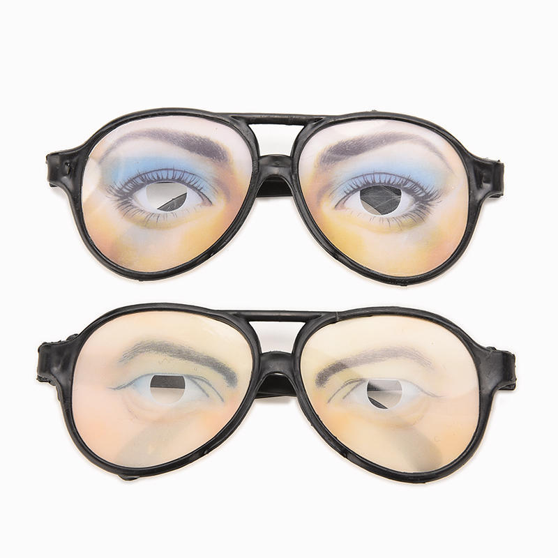 Funky Funny Glasses Christmas Halloween Joke Gift Ideal Secret Santa Present Wonky Eyes