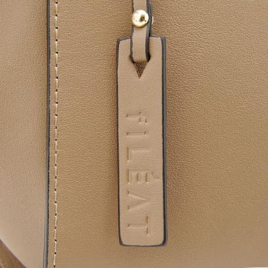 Hängematte Handtasche aus echtem Leder für elfenbeinfarbene [FIRANO] Frauen, fiLEAT, FL102464,