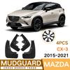 Mud Flaps For Mazda CX3 CX 3 2015- 2017 2018 DK Splash Guards MudFlaps Front Rear Mudguards Fender Car Exterior