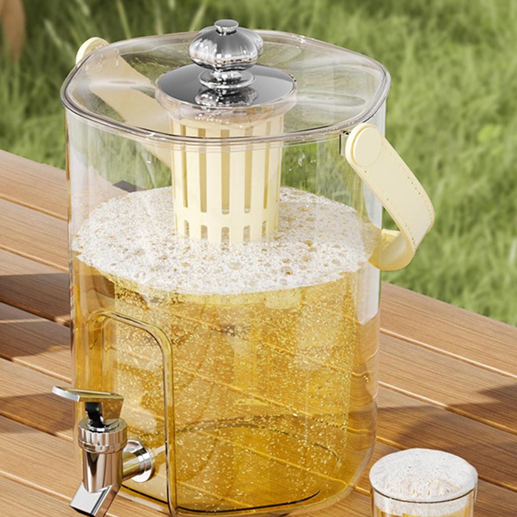 Drink Dispensers For Parties Water Drink Dispensers For Parties With Spigot 5L Spill-Proof Lemonade Beverage Container Jug For