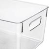 Clear Plastic Organizer Storage Bins,Kitchen Organization Or Pantry Storage
