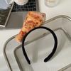 Unique Food Shaped Stretchy Headpiece With 3D Fried Chicken Vegetables Ice Cream Particulars For Costume Parties Daily Activities