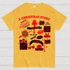 Christmas Story Quotes Cotton Summer Casual Cool Loose T-Shirt