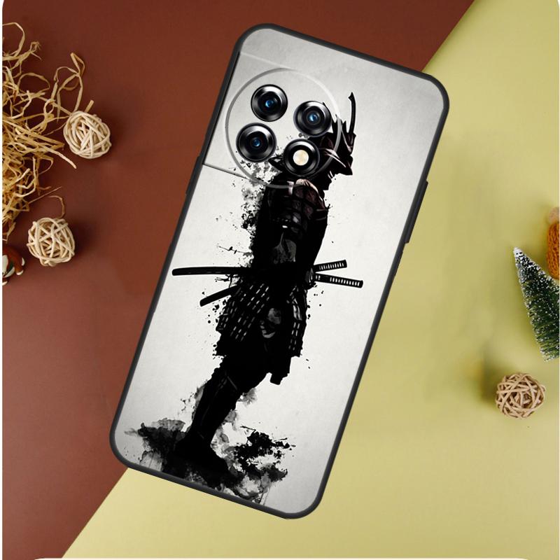 Japanese Samurai Ninja For OnePlus 13 13R 12 12R 11 9 10 Pro 8T 9RT 10T 10R N20 N30 Nord CE 2 3 4 Lite Phone Case