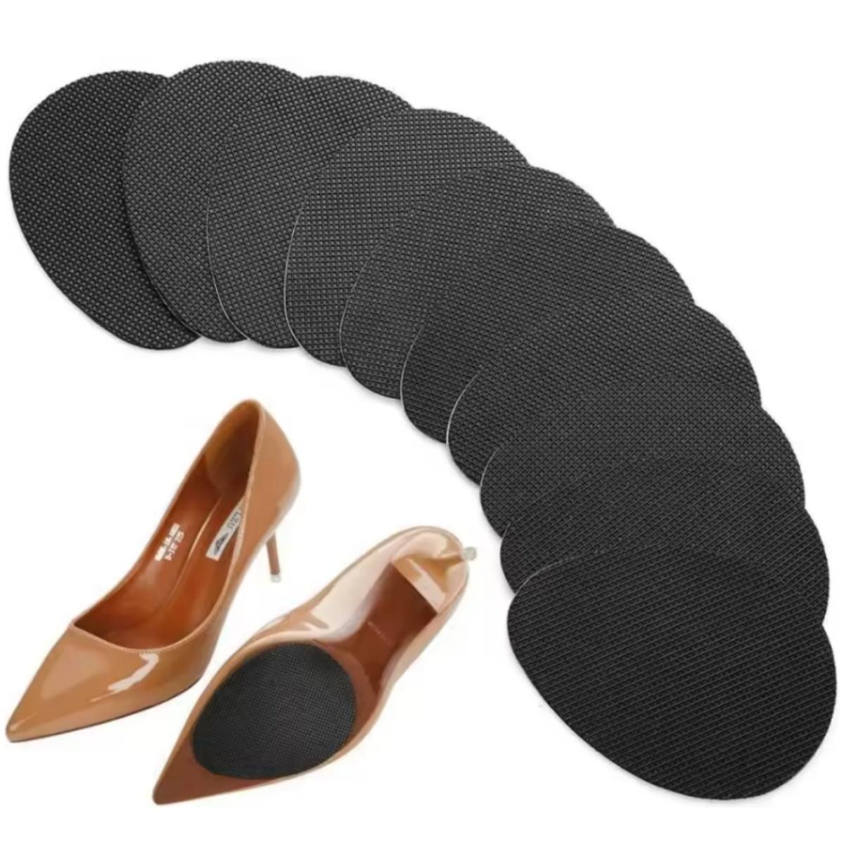 2-10 pairs of high heels, self-adhesive anti slip insole, sole protection patch, high-quality silicone pad