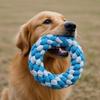 Dog Cotton Rope Toy Chew Teeth Cleaning Bite Knot Ball Interactive Toys For Small Medium Puppy Golden Retriever Border Collie