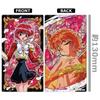 azumaker Magic Knight Rayearth Prism Visual Collection Box Set Hologram PET Collectible Plates 7 Packs