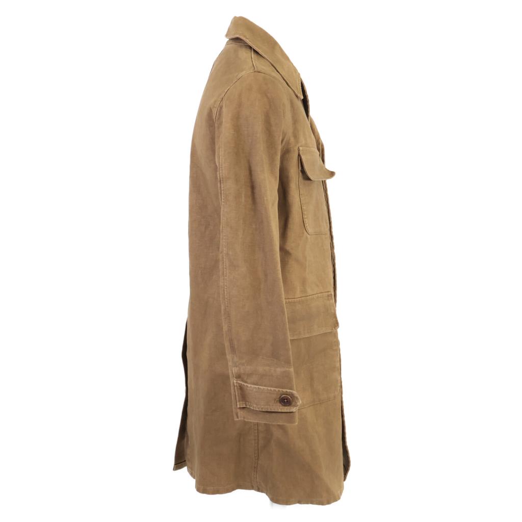 RRL [Excellent Condition/Domestically Authorized] 782959753001 Bonded Linen Walking Coat Coat XS BrownUsed